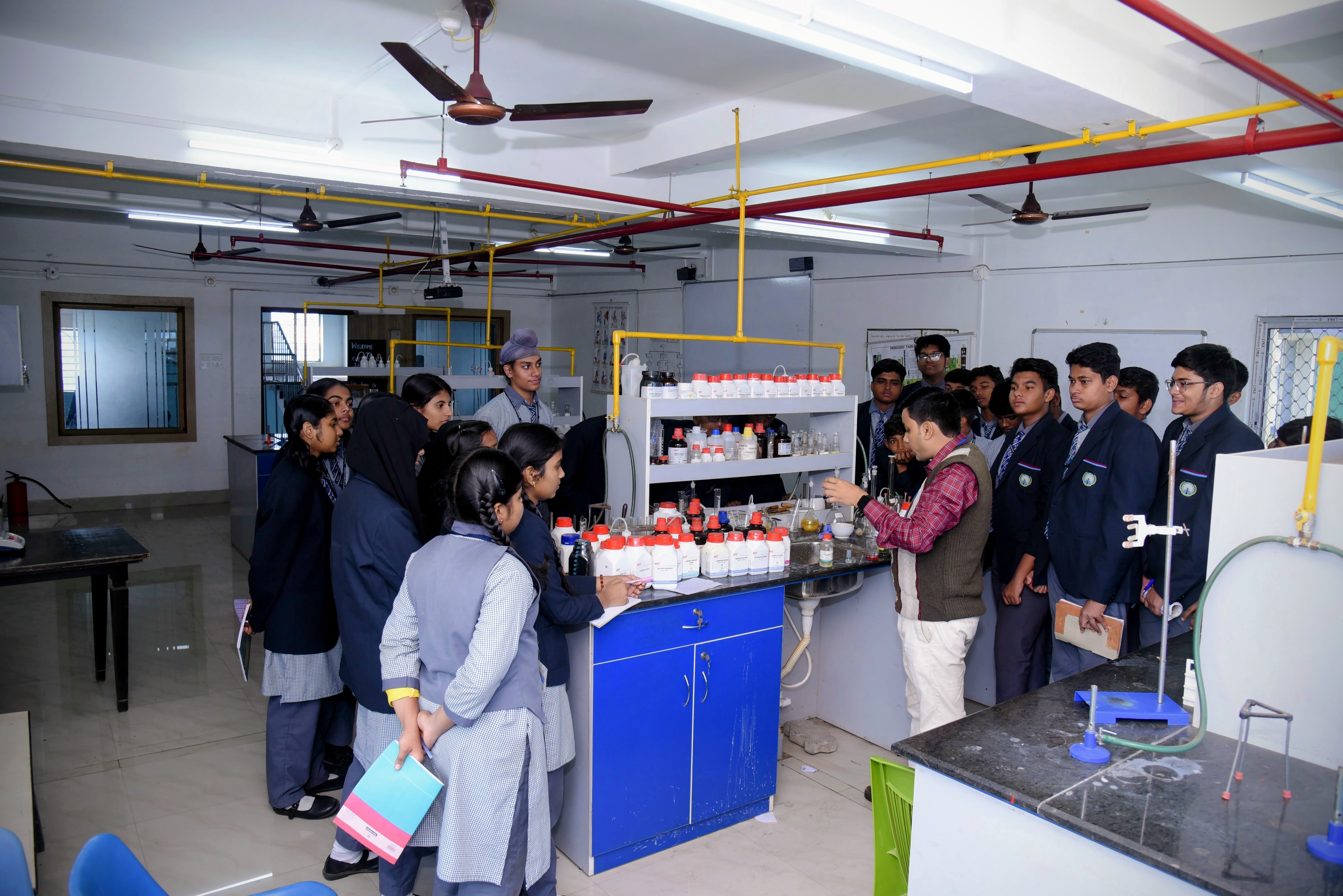 Chemistry Lab Setup