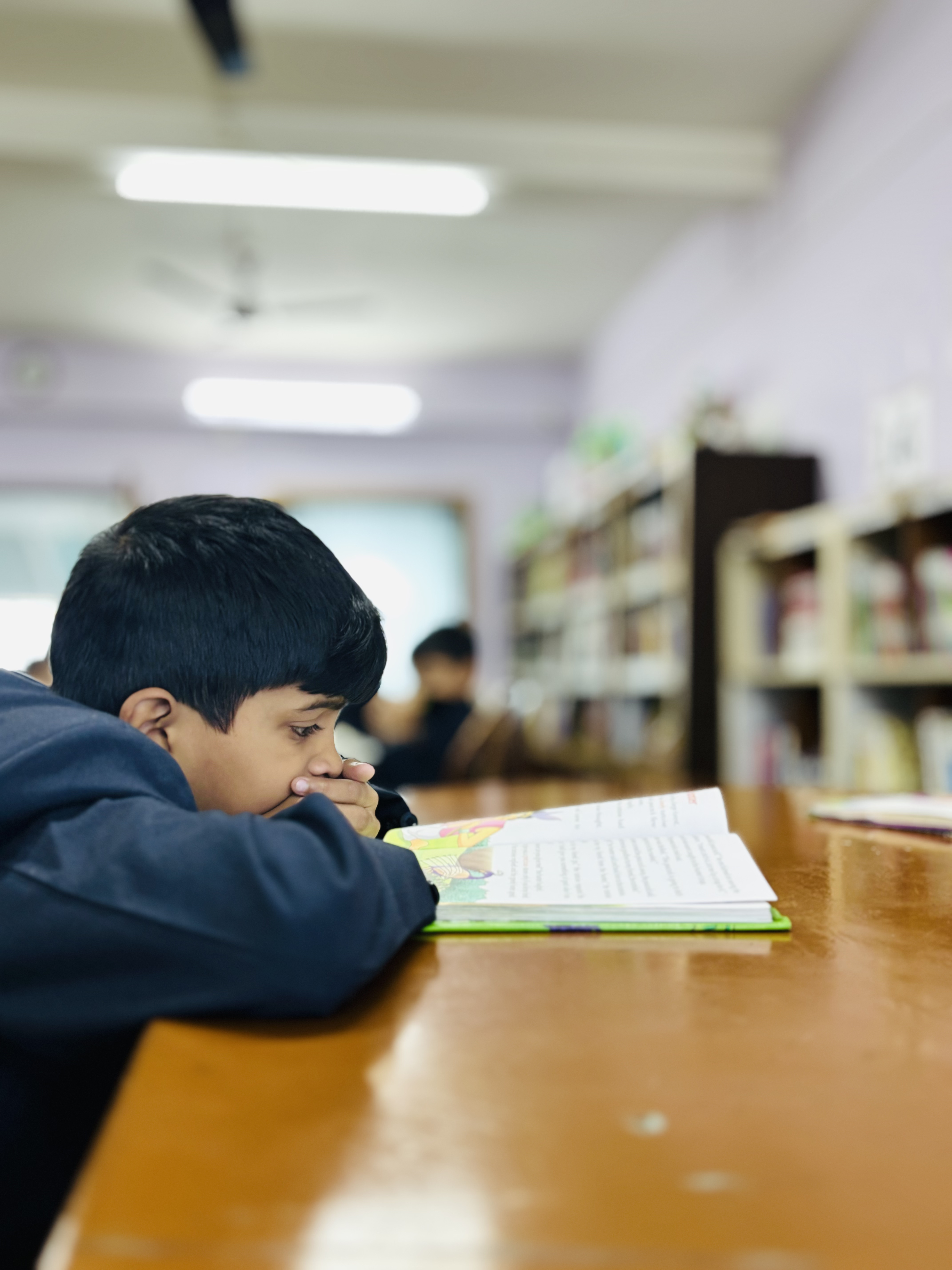 Students in Library