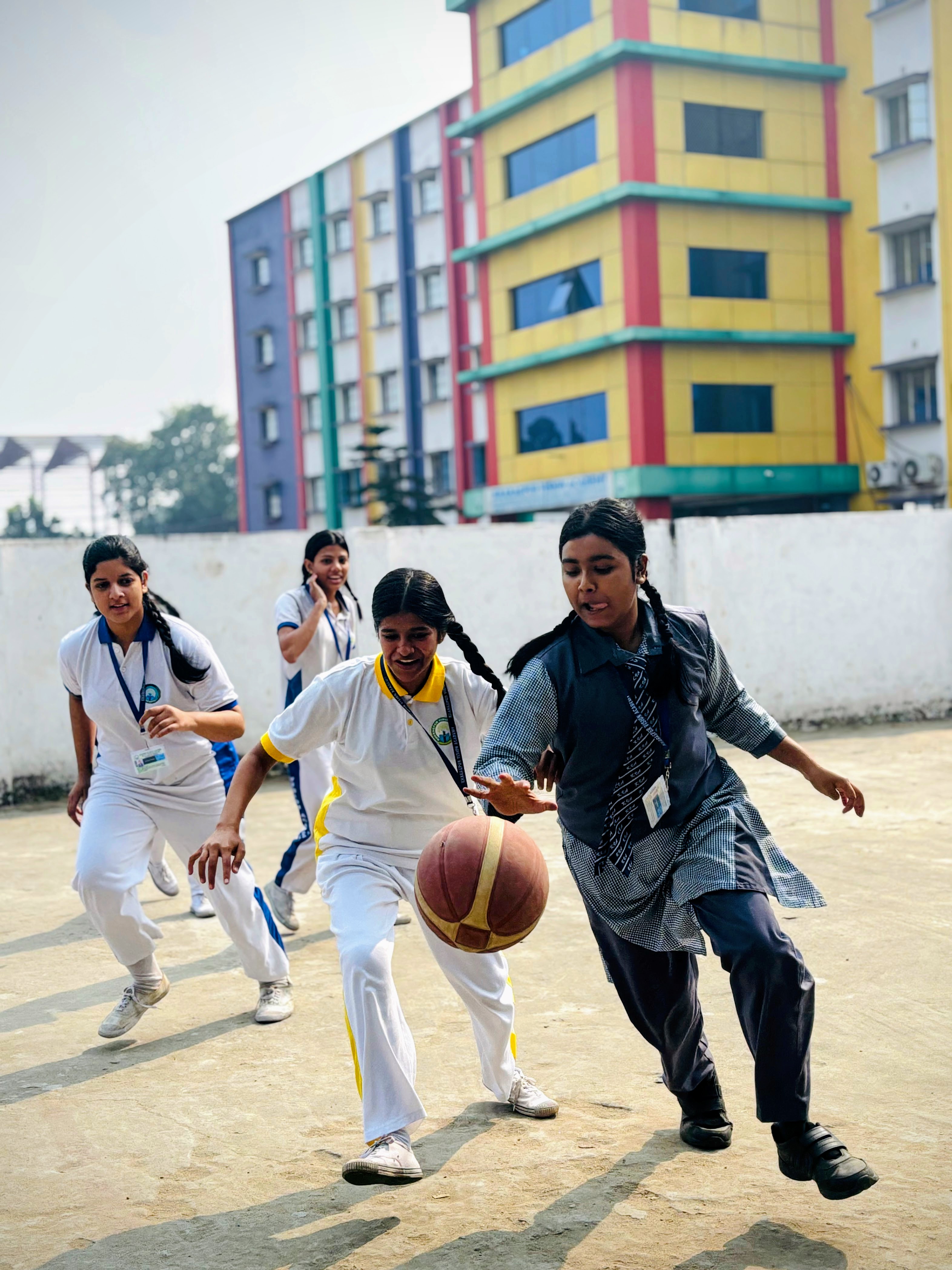 Basketball Ground View